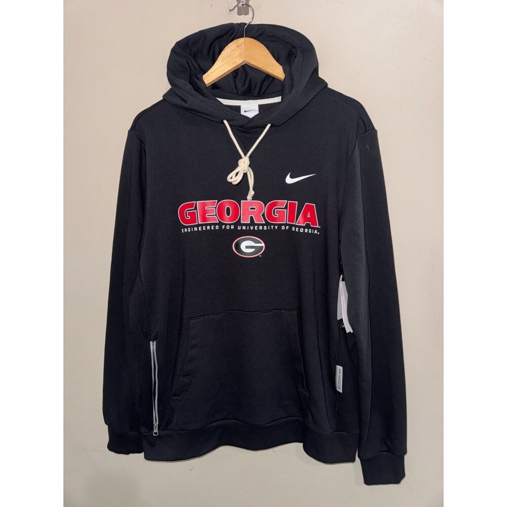 Men L Nike UGA Dawgs Georgia Bulldogs Football Team Issue On-Field Hoodie NCAA